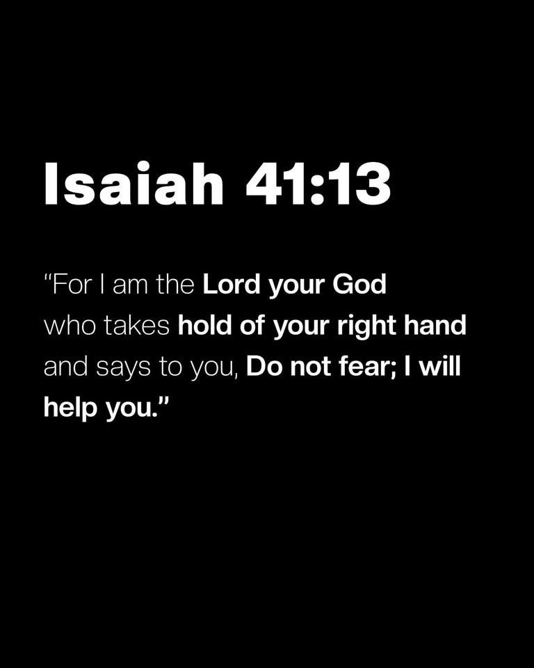 “Do not fear.”